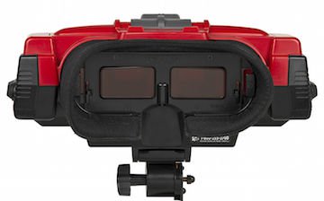 Nintendo Virtual Boy virtuaalreaalsuse prillid Nintendo Virtual Boy VR prillid
