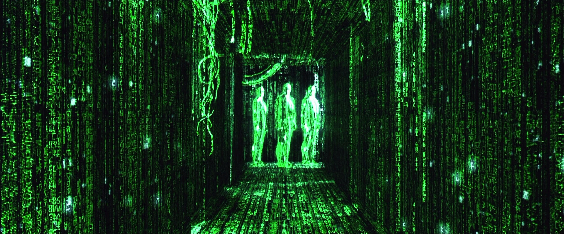 Film "The Matrix", mis tõi arutelud tehislikust reaalsusest ka peavoolu. virtuaalreaalsus